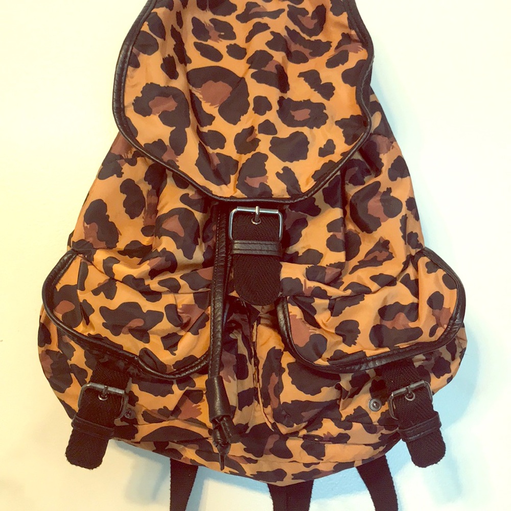 Cheetah book bag! Never used